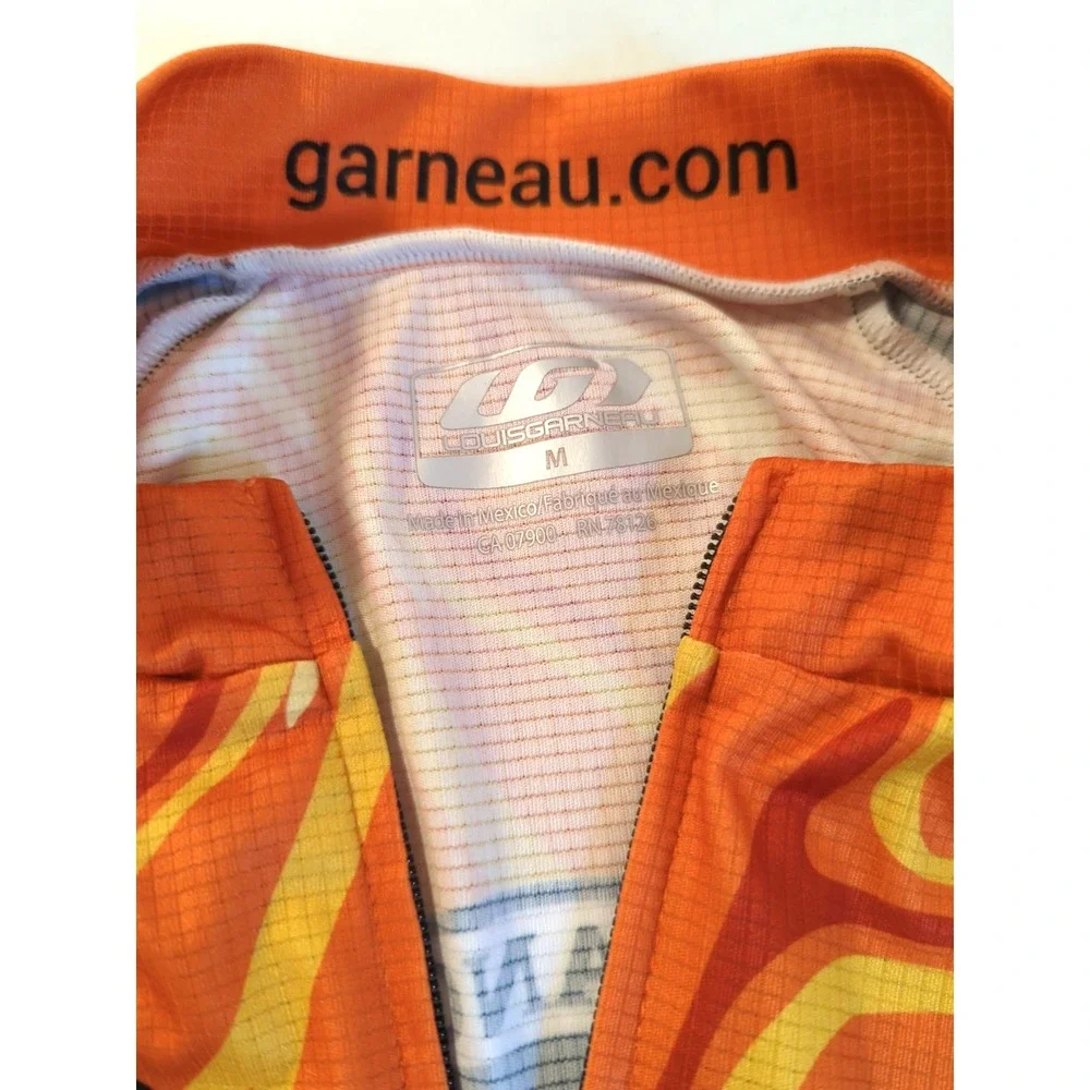 Louis Garneau Cycling Jersey Women M Full Zip The Endurance Society Skeletons - Picture 4 of 12